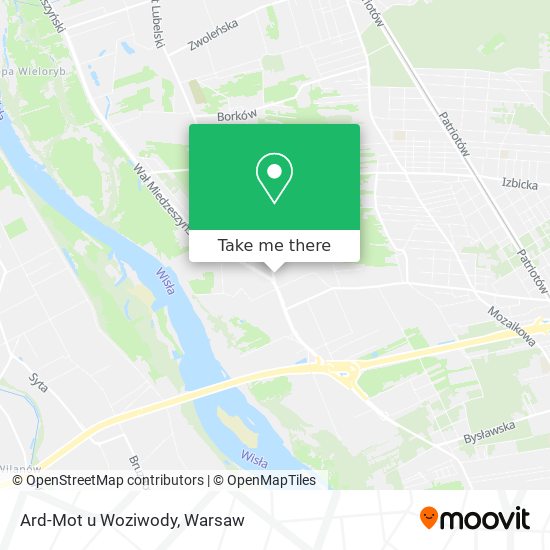 Ard-Mot u Woziwody map