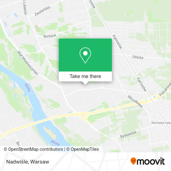 Карта Nadwiśle