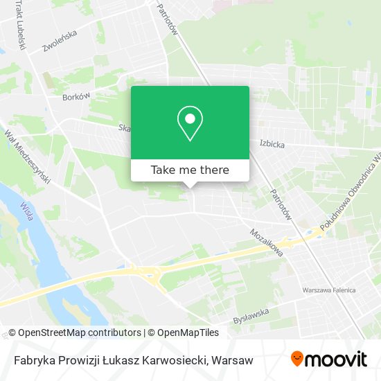 Fabryka Prowizji Łukasz Karwosiecki map