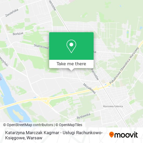 Katarzyna Marczak Kagmar - Usługi Rachunkowo-Księgowe map