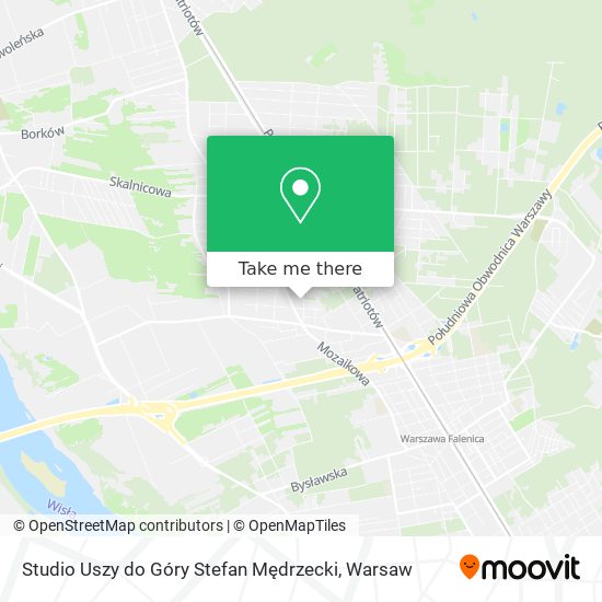 Studio Uszy do Góry Stefan Mędrzecki map