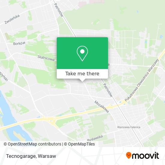 Tecnogarage map