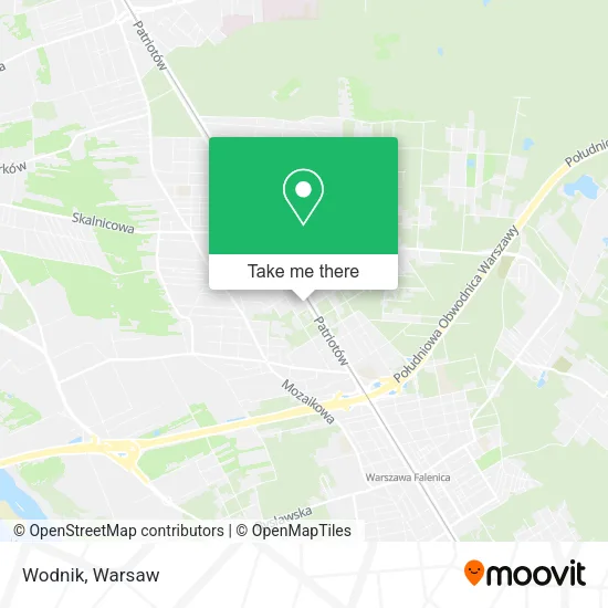 Карта Wodnik