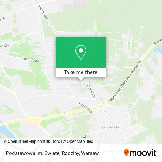 Карта Podstawowa im. Świętej Rodziny
