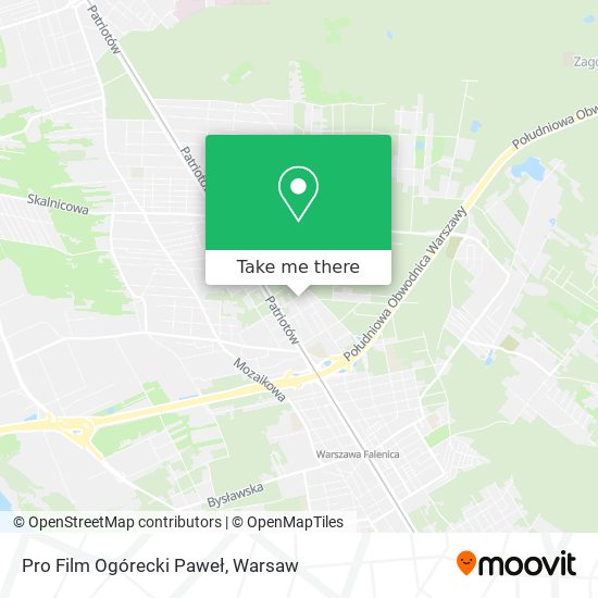 Pro Film Ogórecki Paweł map