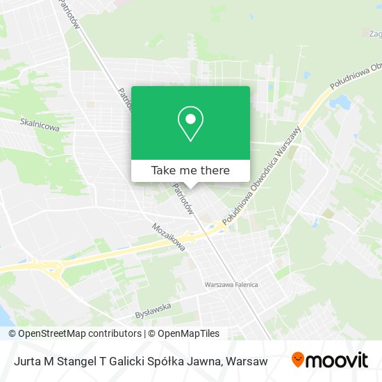 Jurta M Stangel T Galicki Spółka Jawna map