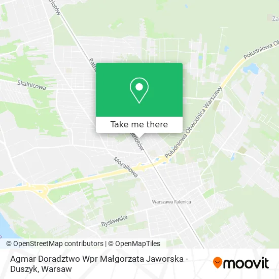 Карта Agmar Doradztwo Wpr Małgorzata Jaworska - Duszyk