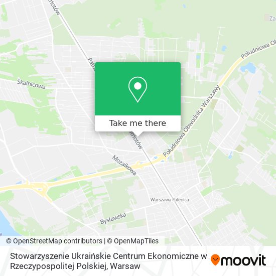 Stowarzyszenie Ukraińskie Centrum Ekonomiczne w Rzeczypospolitej Polskiej map