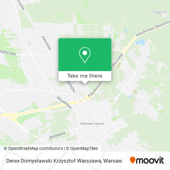 Derex Domysławski Krzysztof Warszawa map