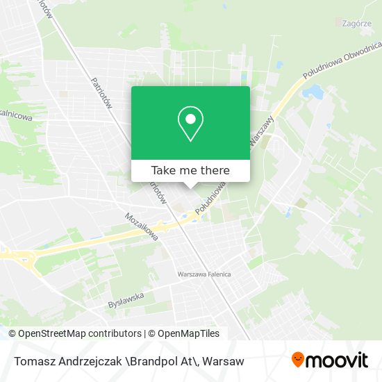 Tomasz Andrzejczak \Brandpol At\ map