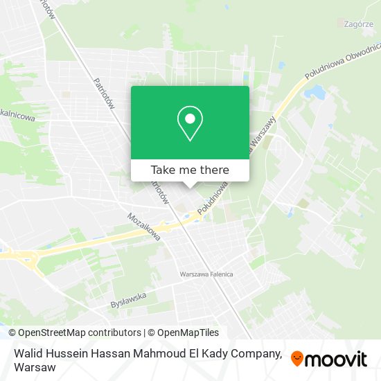 Walid Hussein Hassan Mahmoud El Kady Company map