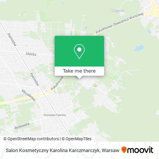 Salon Kosmetyczny Karolina Karczmarczyk map