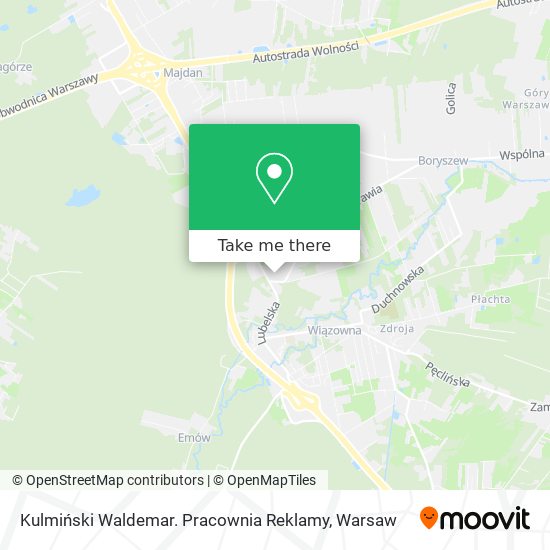 Kulmiński Waldemar. Pracownia Reklamy map