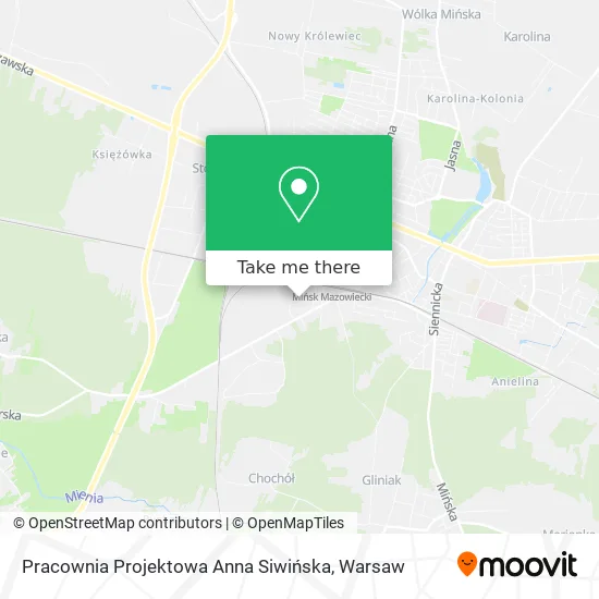 Pracownia Projektowa Anna Siwińska map