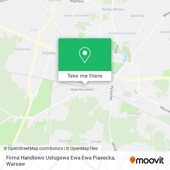 Firma Handlowo Usługowa Ewa Ewa Piasecka map