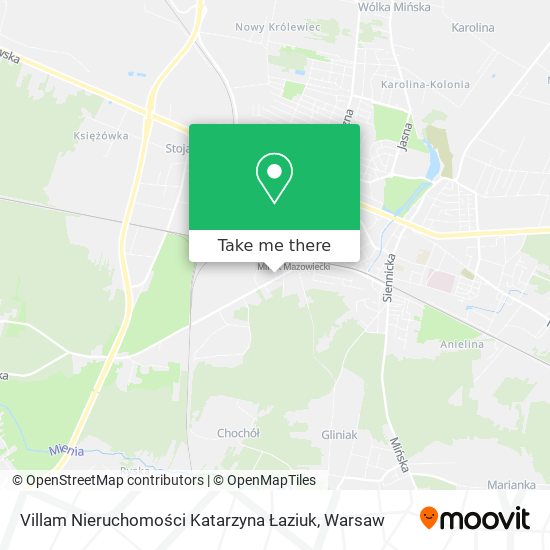 Villam Nieruchomości Katarzyna Łaziuk map