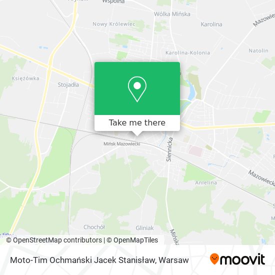 Moto-Tim Ochmański Jacek Stanisław map