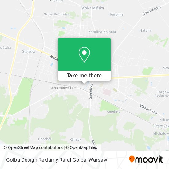 Golba Design Reklamy Rafał Golba map