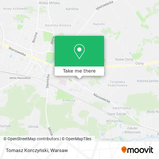 Tomasz Korczyński map