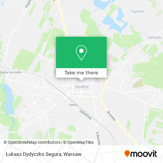 Łukasz Dydyczko Segura map
