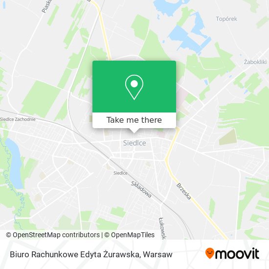 Biuro Rachunkowe Edyta Żurawska map