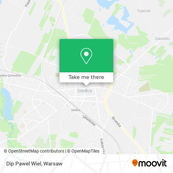 Dip Pawel Wiel map