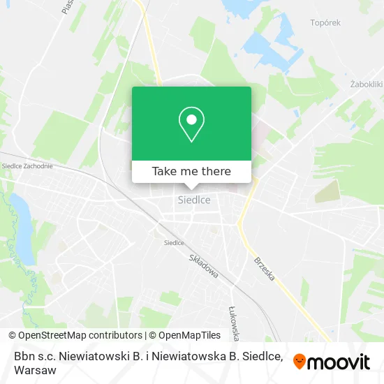 Bbn s.c. Niewiatowski B. i Niewiatowska B. Siedlce map