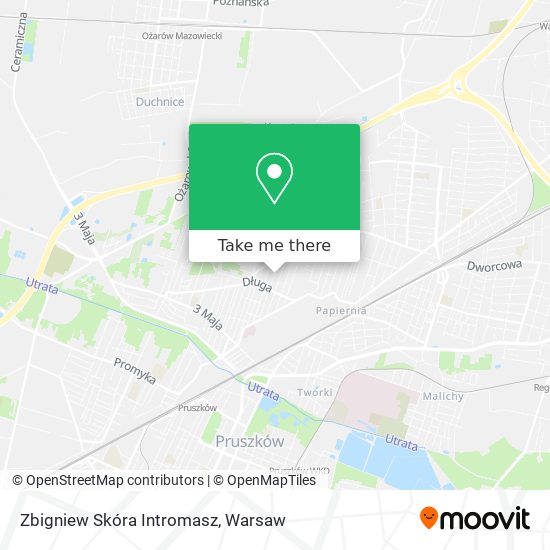 Zbigniew Skóra Intromasz map