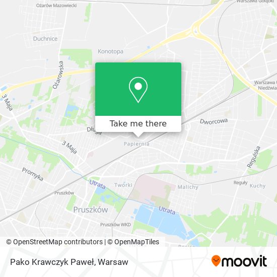 Pako Krawczyk Paweł map