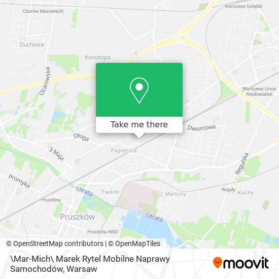 \Mar-Mich\ Marek Rytel Mobilne Naprawy Samochodów map