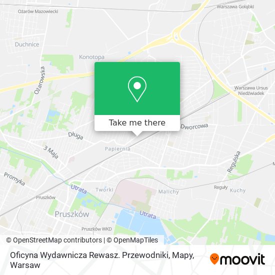 Oficyna Wydawnicza Rewasz. Przewodniki, Mapy map