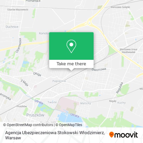 Agencja Ubezpieczeniowa Stokowski Włodzimierz map