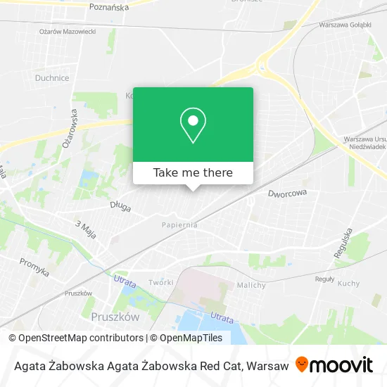 Карта Agata Żabowska Agata Żabowska Red Cat