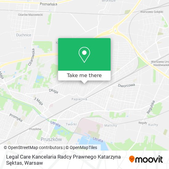 Legal Care Kancelaria Radcy Prawnego Katarzyna Sęktas map