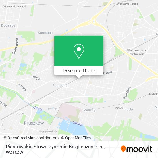 Карта Piastowskie Stowarzyszenie Bezpieczny Pies