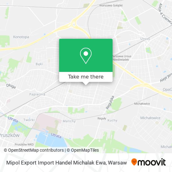 Mipol Export Import Handel Michalak Ewa map