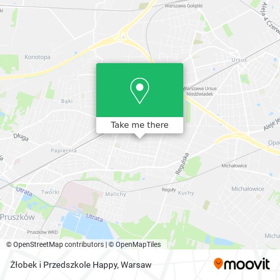 Żłobek i Przedszkole Happy map