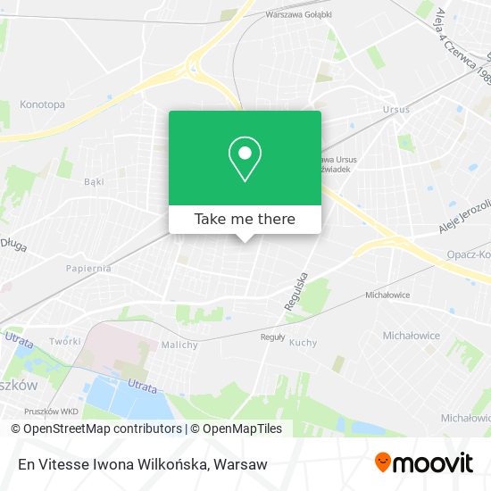 En Vitesse Iwona Wilkońska map