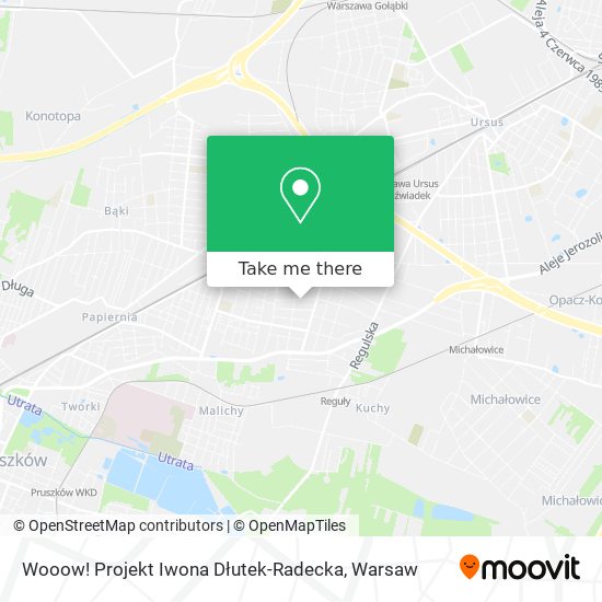 Wooow! Projekt Iwona Dłutek-Radecka map