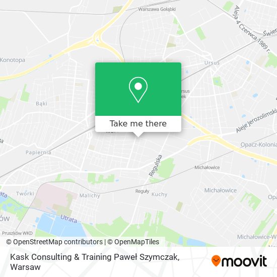 Kask Consulting & Training Paweł Szymczak map