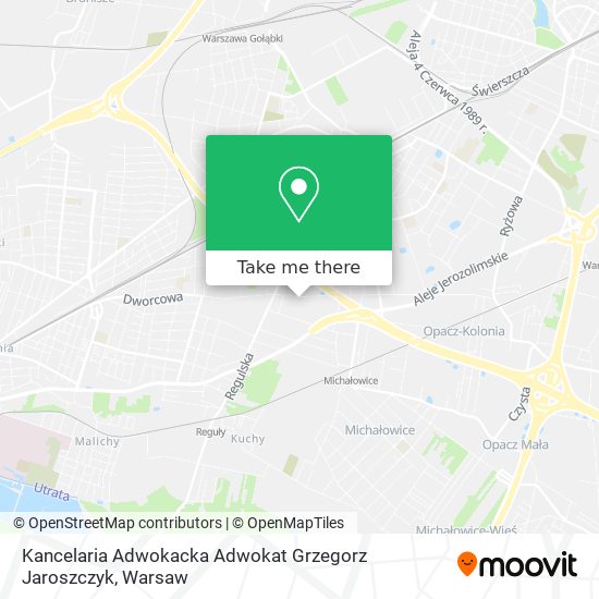 Kancelaria Adwokacka Adwokat Grzegorz Jaroszczyk map