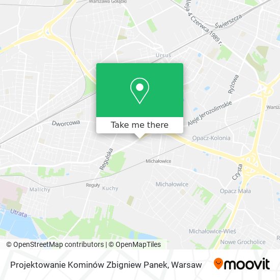 Карта Projektowanie Kominów Zbigniew Panek