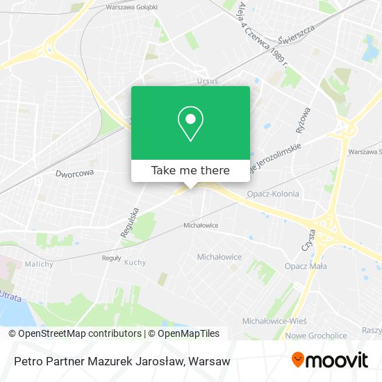 Petro Partner Mazurek Jarosław map