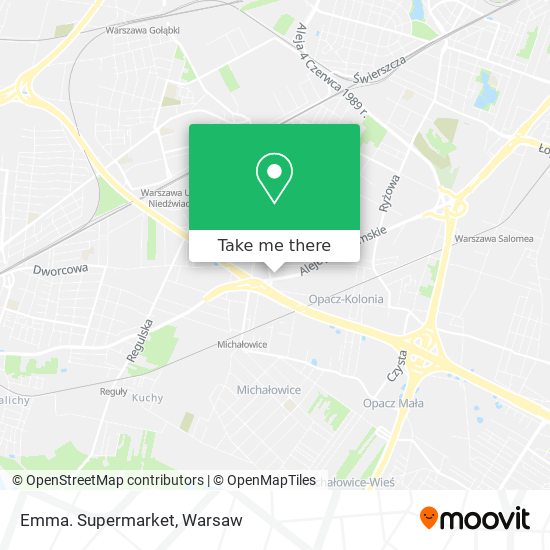 Emma. Supermarket map