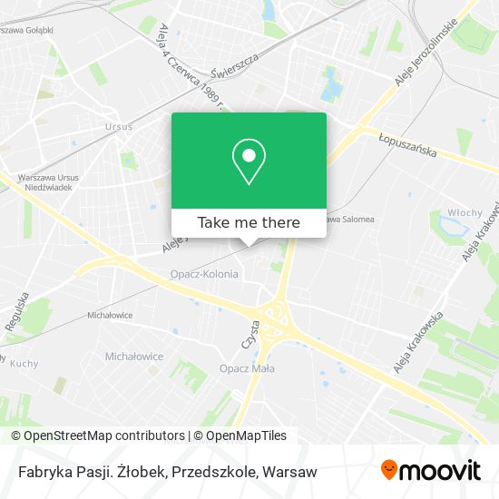 Fabryka Pasji. Żłobek, Przedszkole map