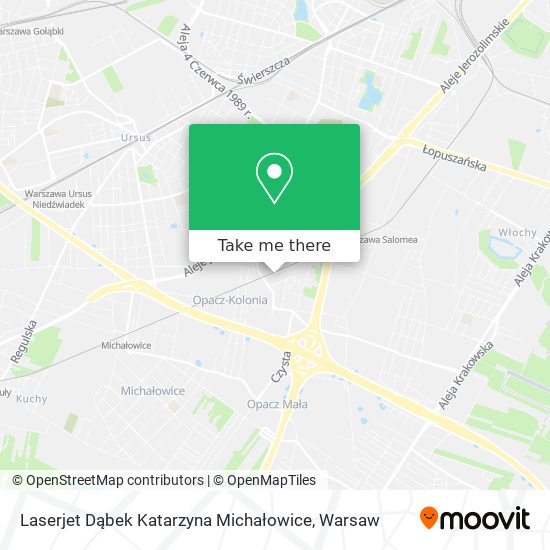 Карта Laserjet Dąbek Katarzyna Michałowice