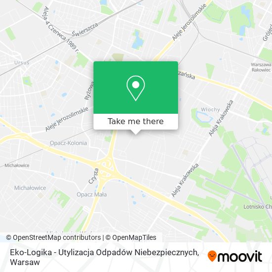 Eko-Logika - Utylizacja Odpadów Niebezpiecznych map