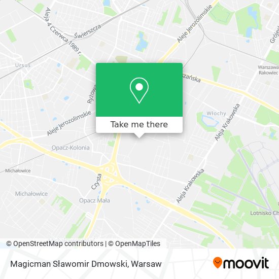 Magicman Sławomir Dmowski map