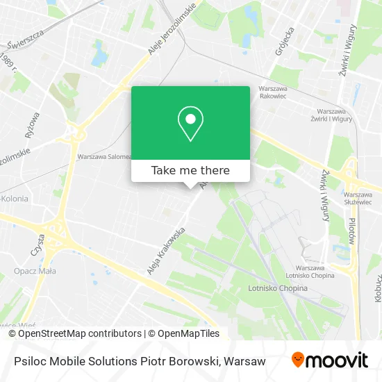 Карта Psiloc Mobile Solutions Piotr Borowski