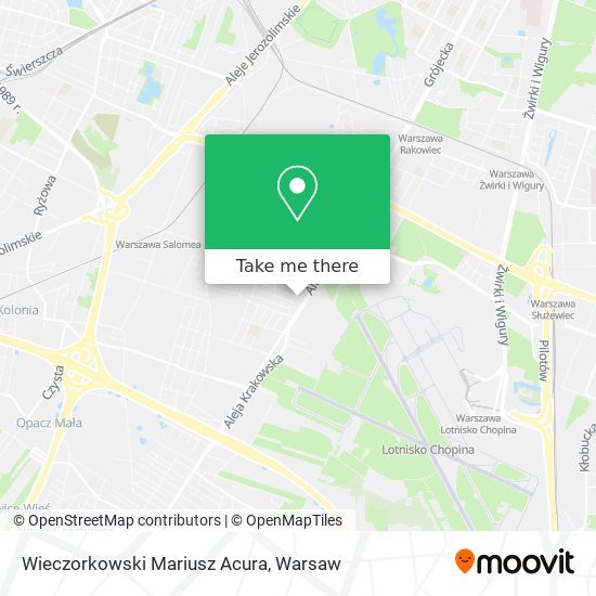 Wieczorkowski Mariusz Acura map